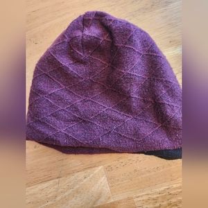Small men's burgundy knit cap